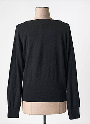 Pull coupe droite manches longues noir ZAPA femme