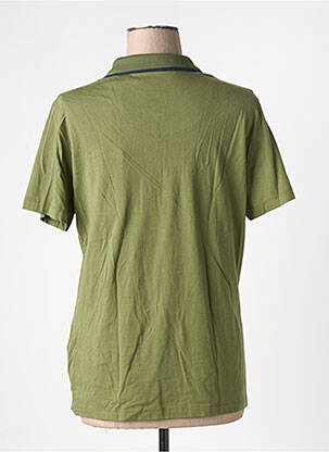 Polo broderie manches courtes vert AERONAUTICA femme