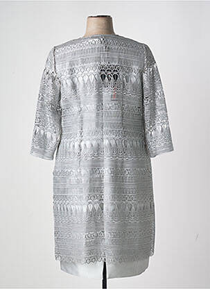 Ensemble robe type de veste casual gris SONIA PENA femme