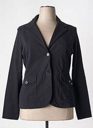 Blazer coupe cintrée noir AERONAUTICA femme