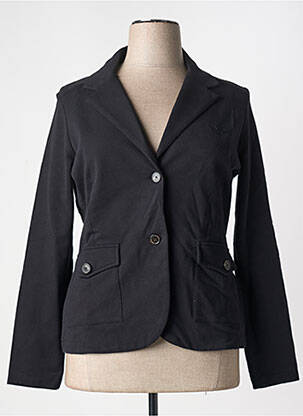 Blazer coupe cintrée noir AERONAUTICA femme