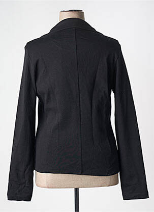 Blazer coupe cintrée noir AERONAUTICA femme