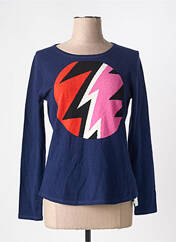 Pull bleu MARC CAIN femme seconde vue