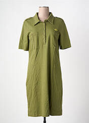 Robe mi-longue vert AERONAUTICA femme seconde vue