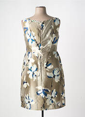 Robe mi-longue vert LUNA 24 femme seconde vue