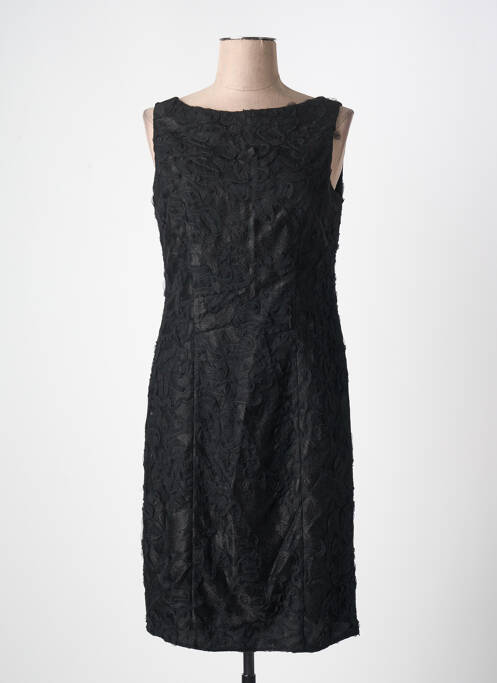 Robe mi-longue sans manche sans manche noir CHRISTIE DE LA RUE femme