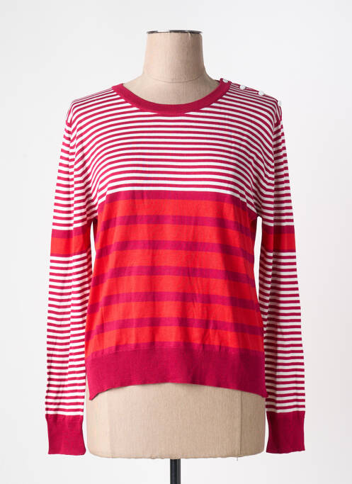 T-shirt manches longues manches longues rouge MONTAGUT femme