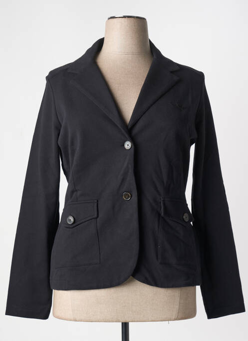 Blazer coupe cintrée noir AERONAUTICA femme