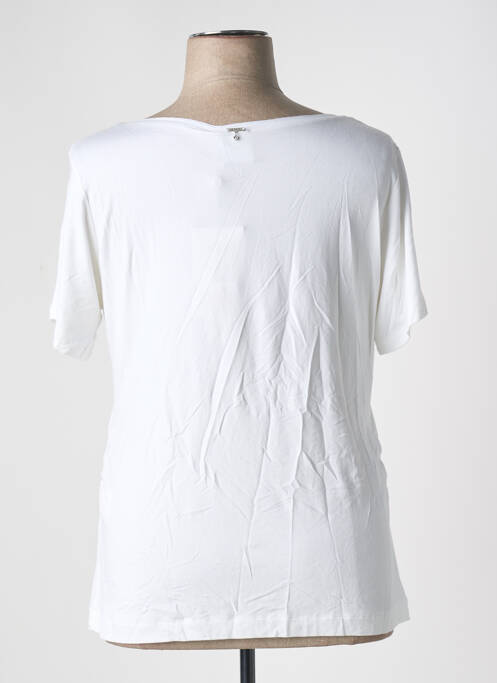 T-shirt sérigraphie floquée manches courtes blanc AIRFIELD femme