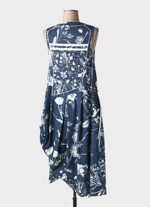 Robe mi-longue bleu HIGH femme