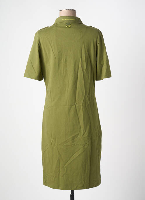 Robe mi-longue vert AERONAUTICA femme