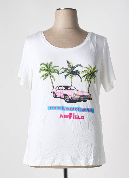 T-shirt blanc AIRFIELD femme