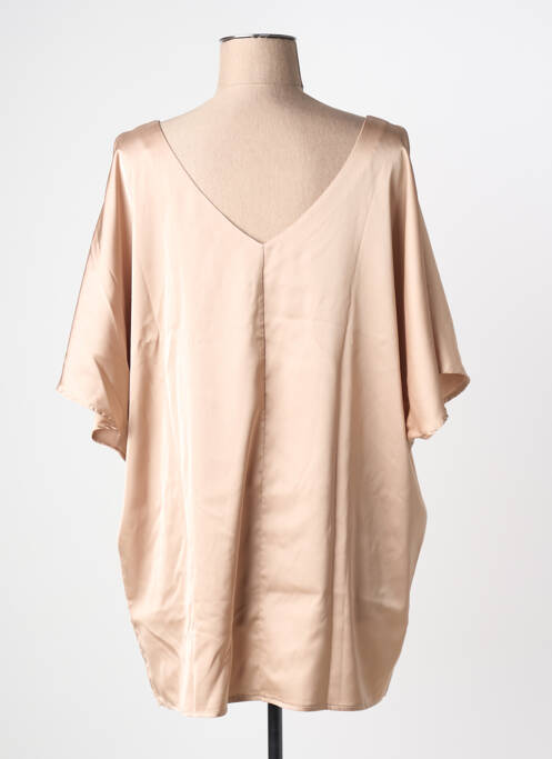 Tunique manches courtes beige MULTIPLES femme