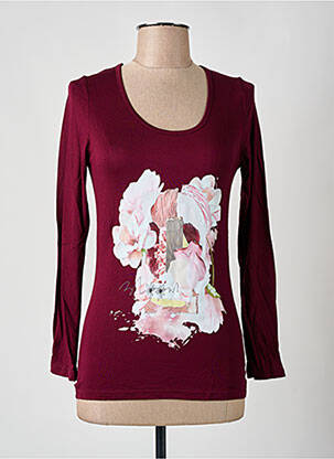T-shirt manches longues manches longues violet MULTIPLES femme