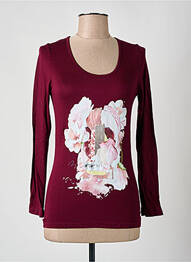 T-shirt manches longues manches longues violet MULTIPLES femme