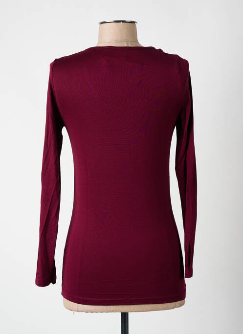 T-shirt manches longues manches longues violet MULTIPLES femme