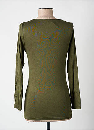 T-shirt manches longues manches longues vert MULTIPLES femme