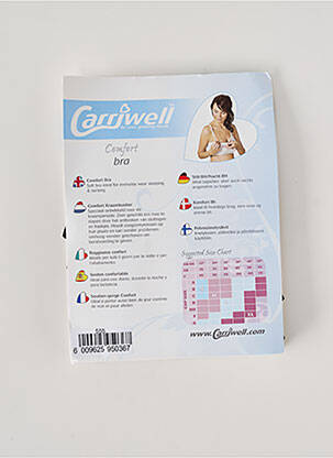 Lingerie maternité stretch noir CARRIWELL femme