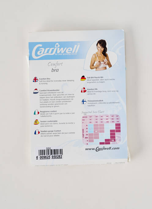 Lingerie maternité stretch blanc CARRIWELL femme