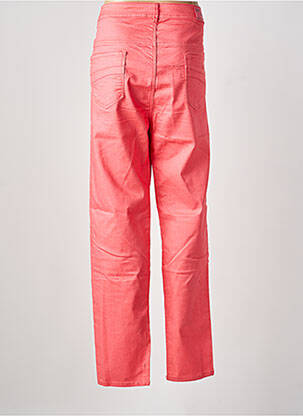 Jeans coupe slim stretch taille normale rose QUATRE VINGT JOURS femme