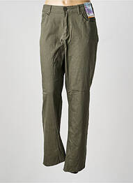 Jeans coupe slim stretch taille normale vert QUATRE VINGT JOURS femme