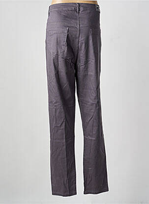 Jeans coupe slim stretch taille normale gris QUATRE VINGT JOURS femme