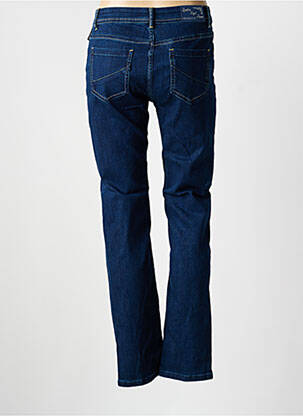 Jeans coupe slim tissage brut taille normale bleu QUATRE VINGT JOURS femme