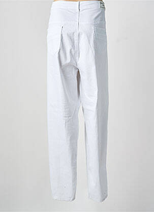 Jeans coupe slim stretch taille normale blanc QUATRE VINGT JOURS femme