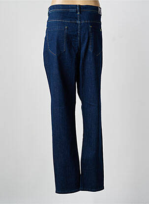 Jeans coupe slim tissage brut taille normale bleu QUATRE VINGT JOURS femme