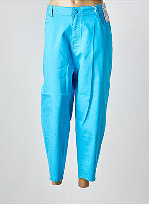Jeans coupe slim stretch taille normale bleu QUATRE VINGT JOURS femme