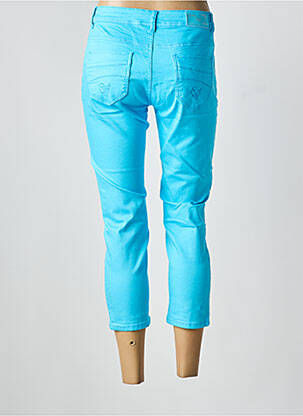 Jeans coupe slim stretch taille normale bleu clair QUATRE VINGT JOURS femme