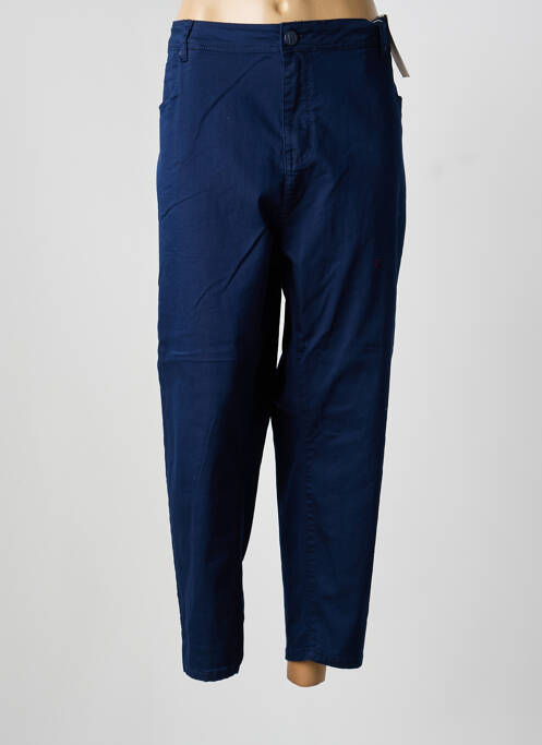 Jeans coupe slim bleu QUATRE VINGT JOURS femme