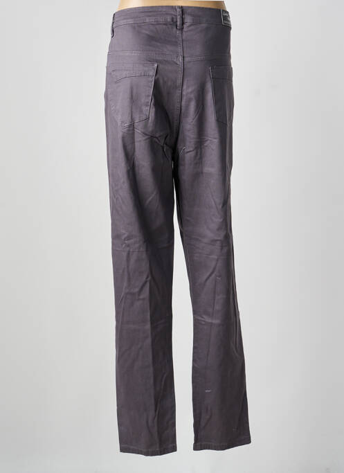 Jeans coupe slim gris QUATRE VINGT JOURS femme