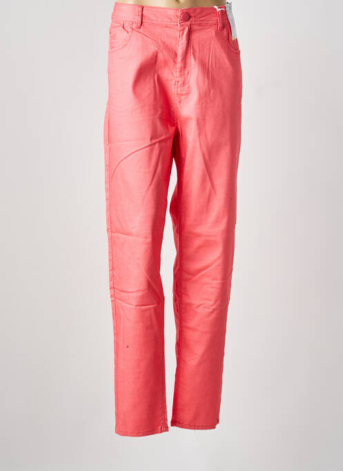 Jeans coupe slim rose QUATRE VINGT JOURS femme