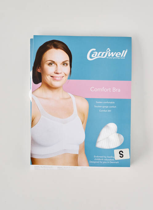 Lingerie maternité stretch blanc CARRIWELL femme