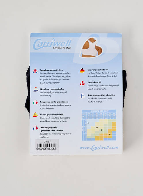 Lingerie maternité noir CARRIWELL femme