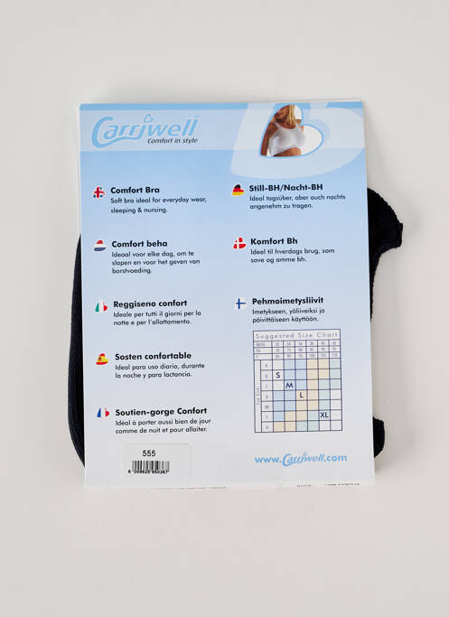 Soutien-gorge blanc CARRIWELL femme