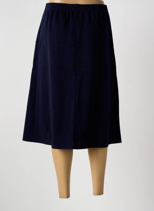 Jupe mi-longue bleu GRIFFON femme