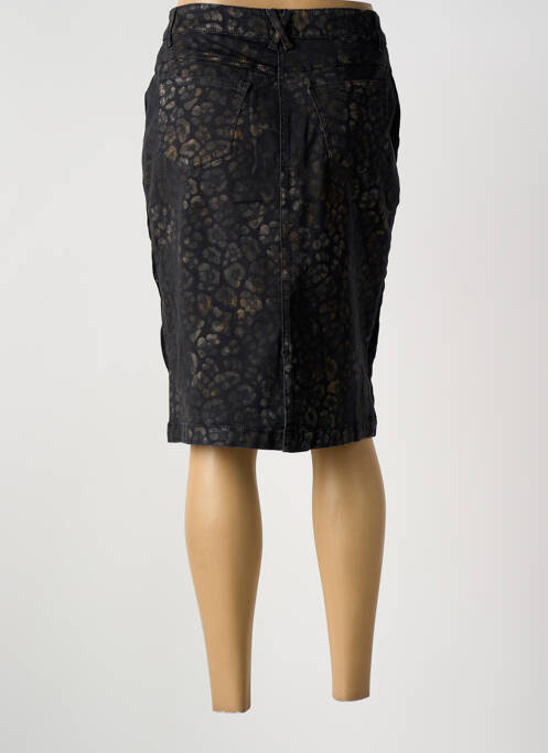 Jupe mi-longue noir MERI & ESCA femme
