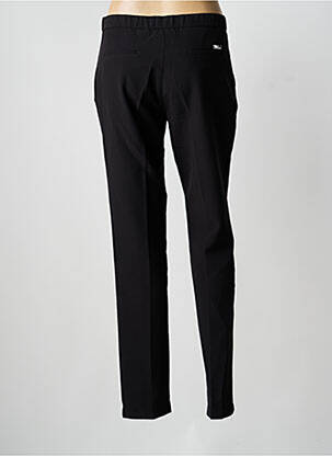 Pantalon slim taille élastique taille haute noir WALTRON femme