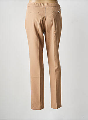 Pantalon slim taille haute taille haute marron WALTRON femme