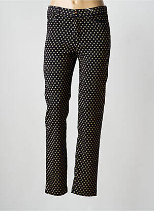 Pantalon slim stretch taille normale noir WALTRON femme