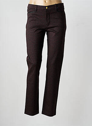 Pantalon slim stretch taille normale noir WALTRON femme