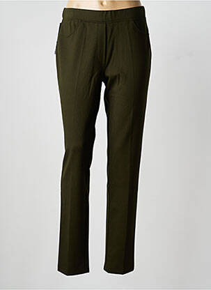 Jegging stretch taille normale vert WALTRON femme