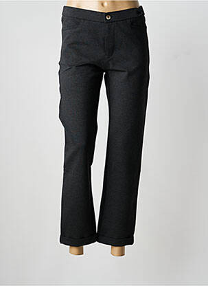Pantalon 7/8 stretch taille normale gris WALTRON femme