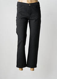Pantalon 7/8 stretch taille normale gris WALTRON femme