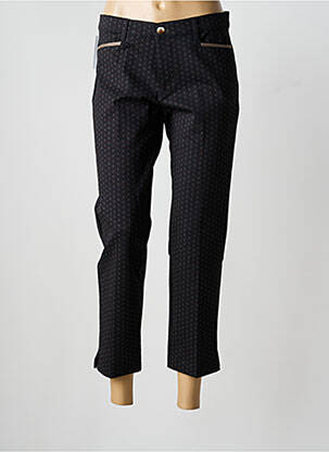 Pantalon 7/8 stretch taille normale gris WALTRON femme