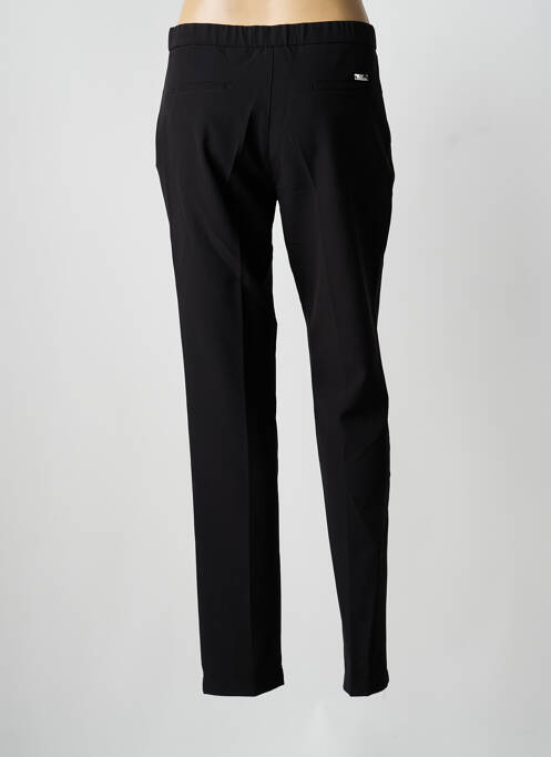 Pantalon slim taille élastique taille haute noir WALTRON femme
