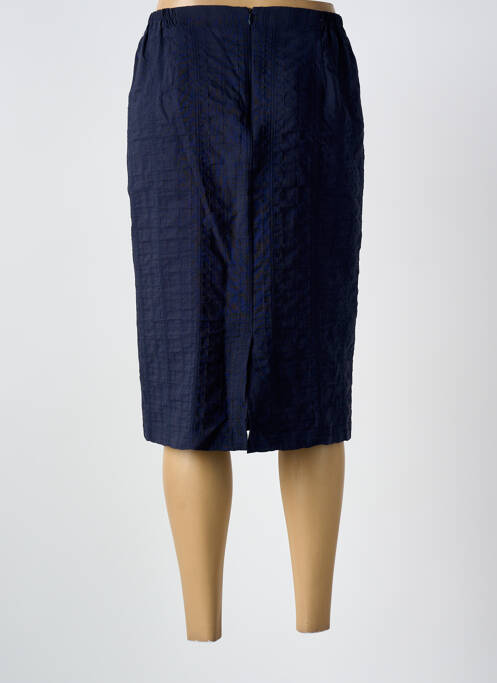 Jupe mi-longue bleu GRIFFON femme