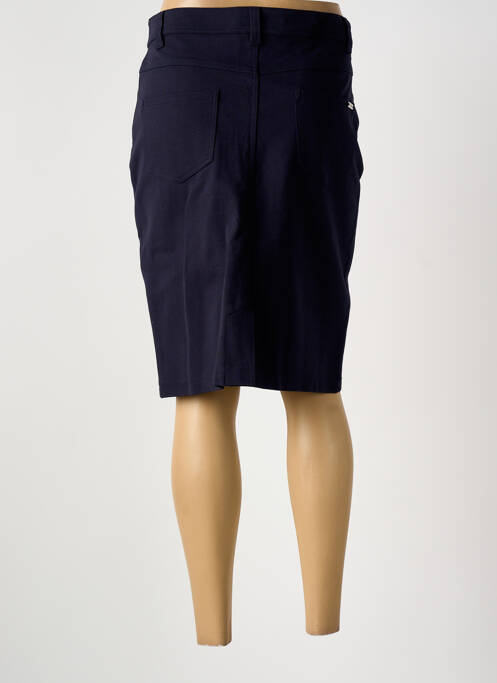 Jupe mi-longue bleu GRIFFON femme